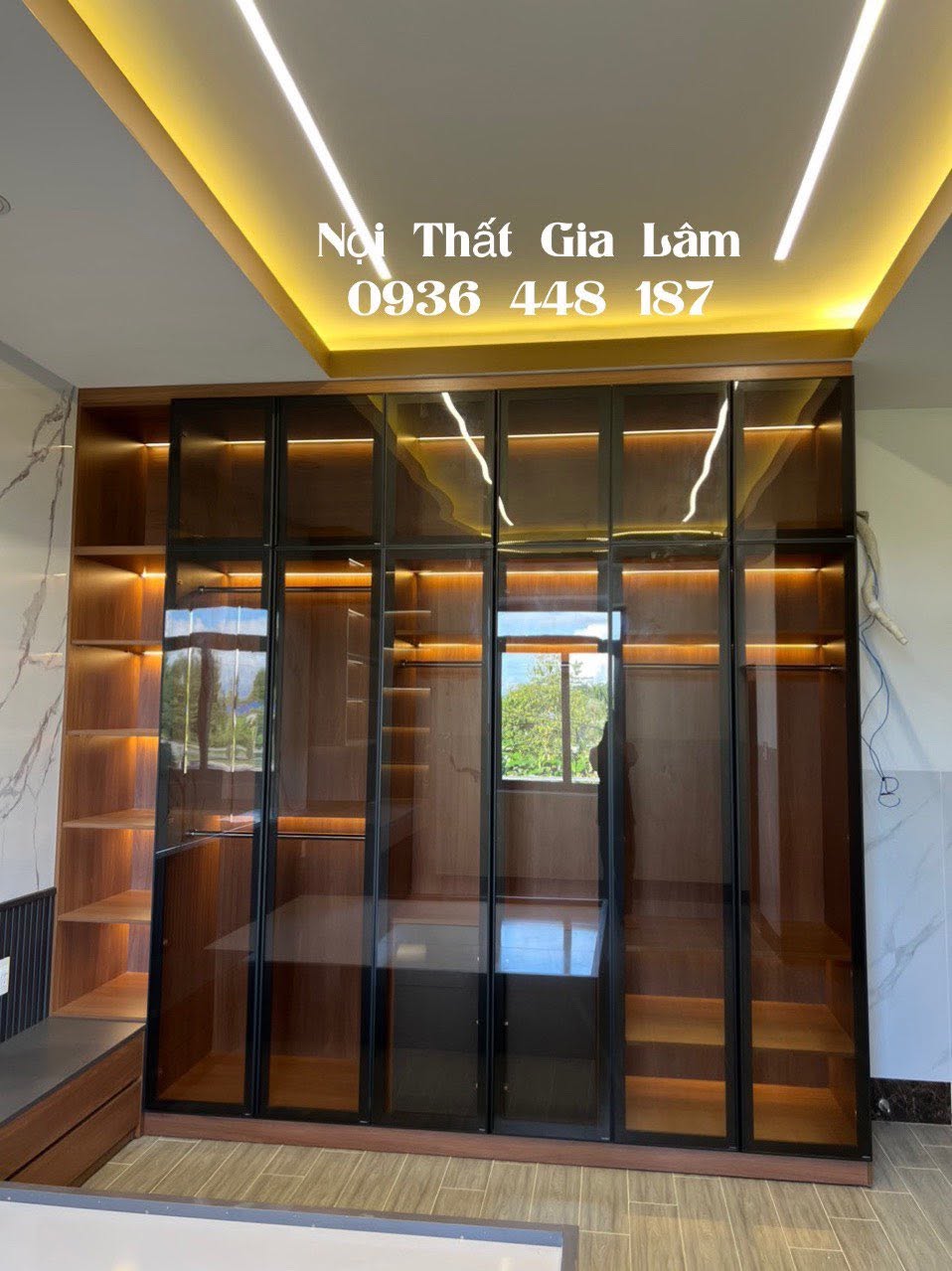 tủ quần áo sang trọng