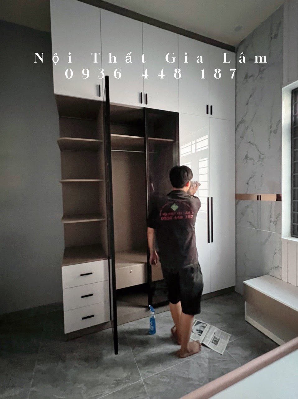 tủ quần áo mẫu 1